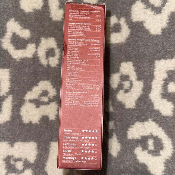 Philips Voice Tracer Audio Recorder (DVT2110) New & Never Used ☀️ - Picture 5 of 11